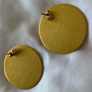 ✨🤩 Madewell Brass Disc Earrings 🤩✨